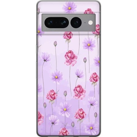 Yhteensopiva Puhelinkuori Google Pixel 7 Pro Petal Reverie Lilac Mist