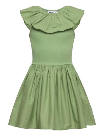 Christal Dresses & Skirts Dresses Casual Dresses Short-sleeved Casual Dresses Grønn Molo*Betinget Tilbud