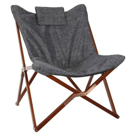 Lesli Living Fladdermusstol 73x85x95 Cm Grå Och Brun Multifärg