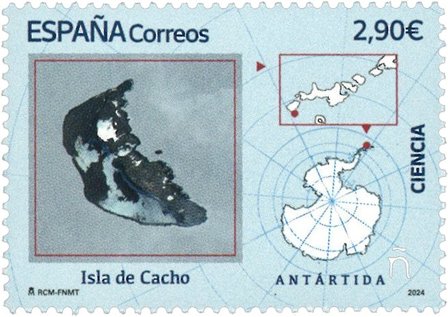 Spanien - Øen Cacho - Postfrisk frimærke