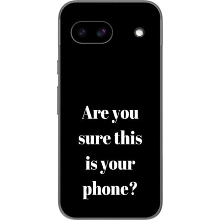 Kompatibelt Mobilskal till Google Google Pixel 8a Rolig Text