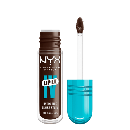 NYX Professional Makeup Lip I.V. Läppglans Unisex Brun 5 ML