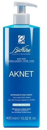 Bionike Aknet Gel Detergente Purificante Viso e Corpo 400ml