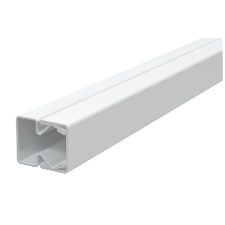 Obo Bettermann 6248462 Matekanal hvit, stål, 2 m 20 x 24 mm, Installasjonsmaterial