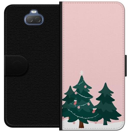 Sony Xperia 10 Plus Lompakkokotelo Joulukuusia Hyv Joulua