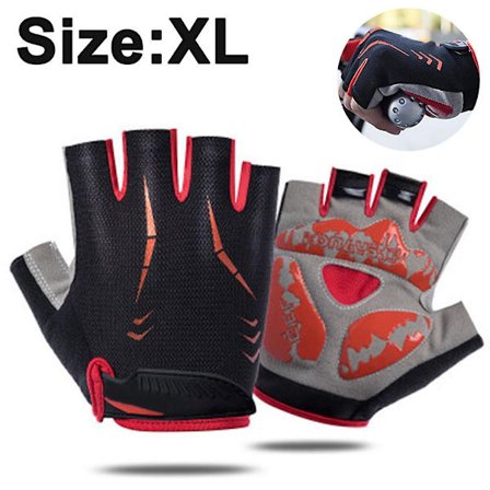 Premium Treningshansker i Lær med Anti-Skli Design