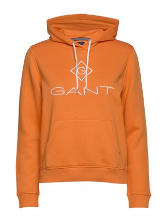 Lock Up Sweat Hoodie Hettegenser Genser Oransje GANT