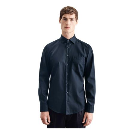 Seidensticker Business Shirt Slim , Blauw , Heren , Maat: XS