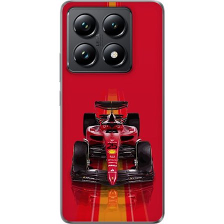 Kompatibel Mobilcover til Xiaomi Xiaomi 14T Ferrari Formel 1-bil i ikonisk rød design med sportslig præcision