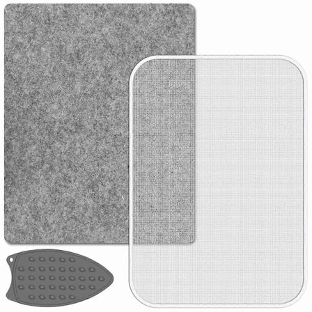 Strykmatta i ull för quiltare, ullpressmatta, lättstruken strykmatta som behåller värmen för quiltning och