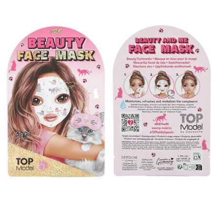 TOPModel Ansiktsmask, Djur BEAUTY and ME