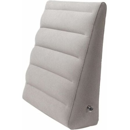 Ahlsen Oppustelig Kilepude, Seng Pude, Hurtig Oppustning, Tømning, Hoved, Skulder, Ryg, Benstøtte, Rejsepude til Seng/NC/{ee]