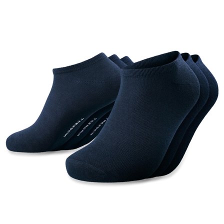 FreeFeel | 3-Pack Royal Blue Bamboo Ankle Socks for Men