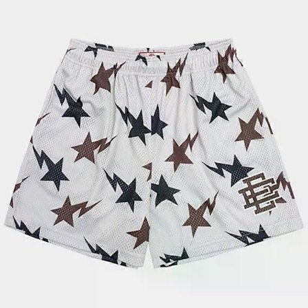 2024 Nye Sommer Eric Emanuel EE Basic Mesh Shorts Klassisk Blomstertrykk Gym Shorts Herre Gym Basketball Sports Badeshorts