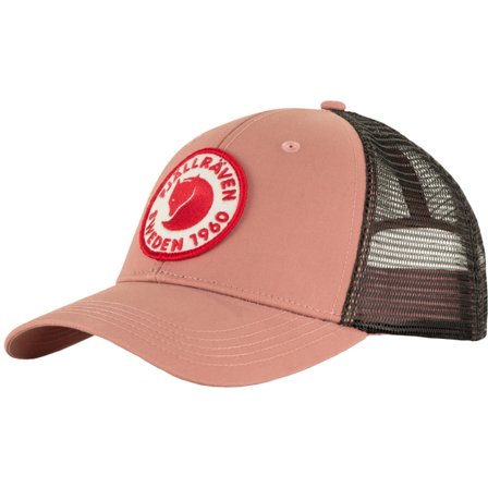 Fjällräven 1960 Logo Långtradarkeps in Dusty Rose | Size: Large/XL, G-1000/Polyester