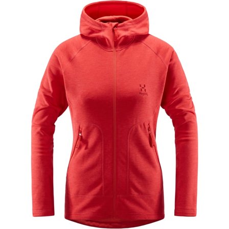 Haglöfs Heron Hood Women Women Mid layer tops Red XS