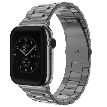 Apple Watch 42/44/46/49mm Stainless steel Watch Strap - Gray