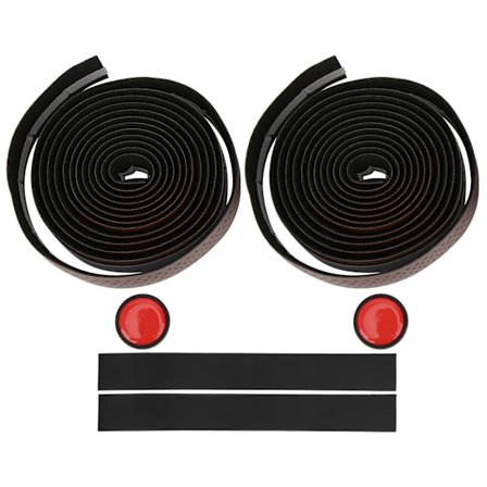 2 kpl Pyöräily PU Nahka EVA Ohjaustangon Nauha Maantiepyörän Liukueste Tankonauha Ohjaustangon Hihna (Ruskea)