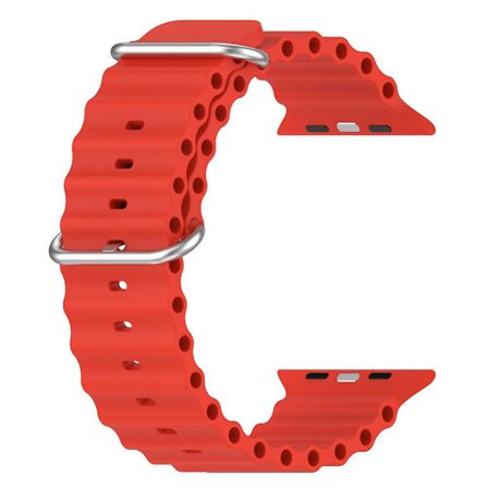 Ocean Rem for Apple Watch Band 49mm 45mm 44mm 40mm 41mm 42mm 38mm Silikon Correa Armbånd