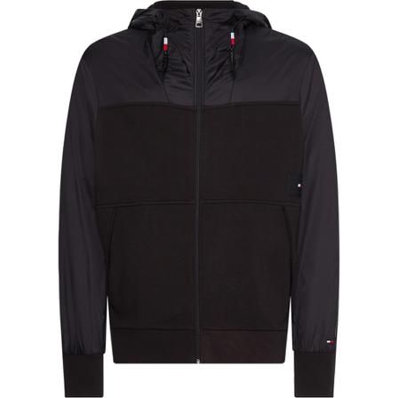 Tommy Hilfiger MIX Media Hood Casual Jakke Sort, Herre