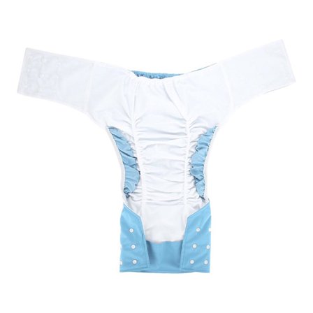 Vaskbar voksen lommeble blecover justerbar genanvendelig ble klud lyseblå