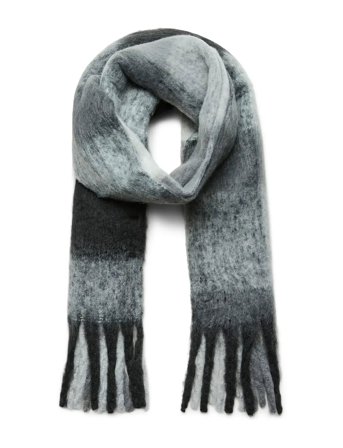 Vmivy League Scarf Noos Grey Vero Moda