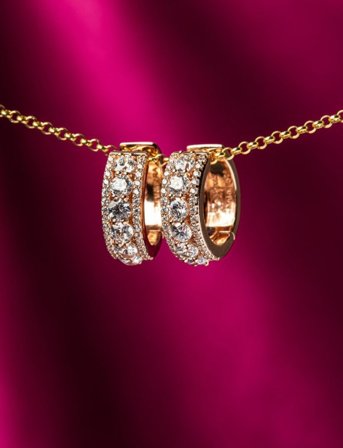 Marmara Sterling Goldplated Majestic Earrings - Gold - ONE SIZE