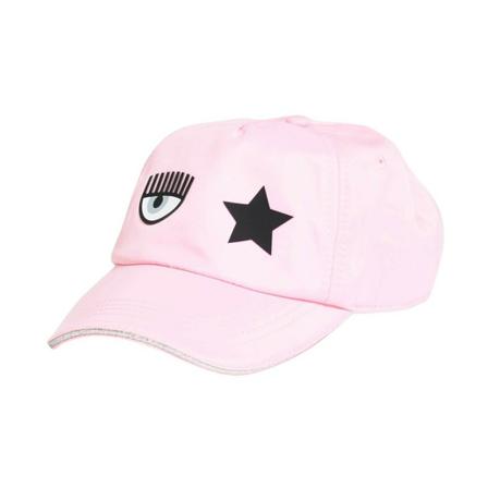 Chiara Ferragni Collection Hoed , Roze , Dames , Maat: ONE Size Petten