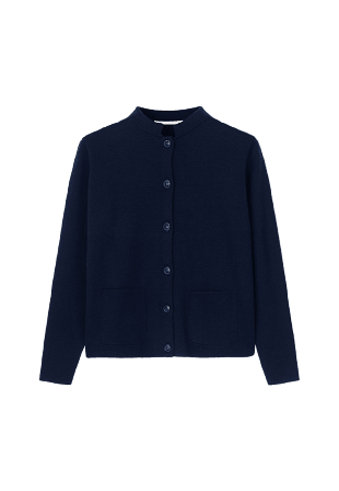 Sibin Linnebjerg Cardigan Dell Tröjor Dam Blå L