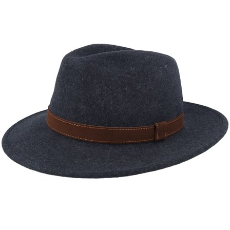 Wigéns - Grau Hut - Country Dark Grey Traveler @ Hatstore