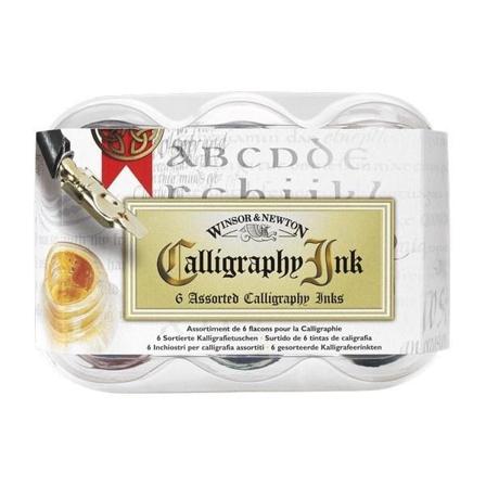 Kalligrafibläck 6x30 ml