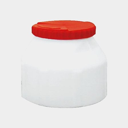 Förvaringskärl 6L. Ø 25cm. Höjd 19,5cm