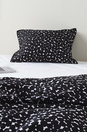 Jotex - Kussensloop Zwart/wit Zwart/wit - LAY - Koop Kussenslopen bij Jotex