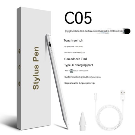 Yhteensopiva Apple Pencil 2. sukupolven stylus-kynä Yhteensopiva iPad/iPad mini/Air/Pro - Neljä valoa