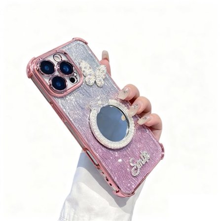 ING iPhone 16 Pro Max telefondeksel med sminkespeil