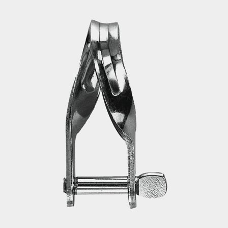 Schackel pressad vriden 5x33 mm