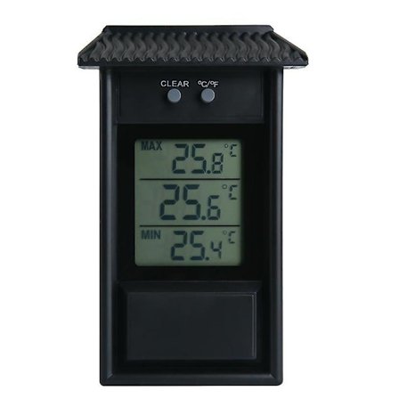 Digital Maksimum og Minimum Drivhus Termometer For Innendørs eller Utendørs Bruk