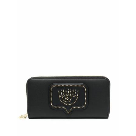 Chiara Ferragni Collection Chiara Ferragni Wallets , Zwart , Dames , Maat: ONE Size Portefeuilles