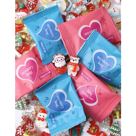 Jul Överraskningspåse Turpaket Självlysande Leksaker i Harts 20-Delars Set