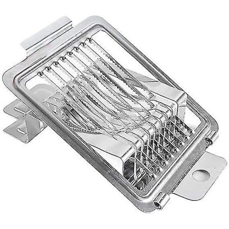 Eggedeler i rustfritt stål, runde og ovale skiver, spent