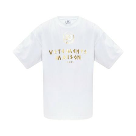 Vetements T-shirt with logo Hvid, Herre T-shirts
