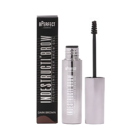 BPERFECT Indestructi'Brow - Brow Fiber Gel Mascara Dark Brown 8ml - Gel e mascara sopracciglia