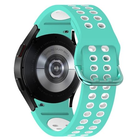 20 mm silikonklockarmband för Galaxy Watch4/5/6 40 mm 44 mm/Watch6 Classic 43 mm 47 mm/Watch 5 Pro 45 mm