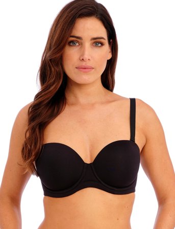Wacoal Red Carpet Strapless Underwire Bra - Black - F x 75