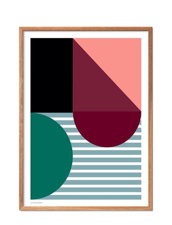 Poster & Frame Shapes 2 - Multi/patterned - 42X29.7CM