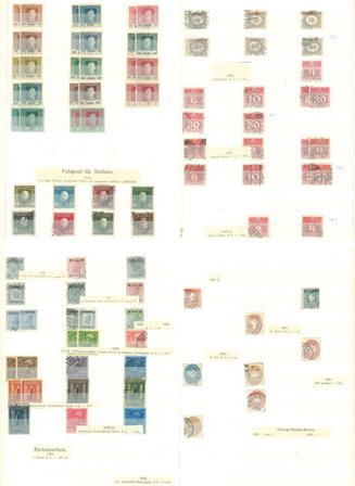 Østrig - Tyk dubletindstiksbog