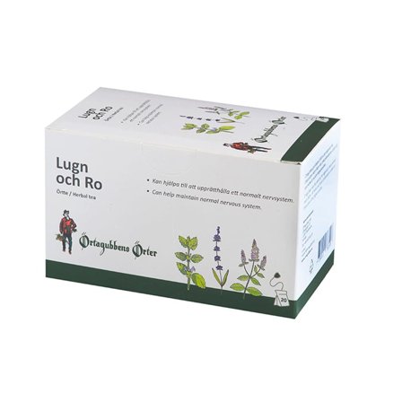 Örtagubben Lugn og Ro 1,5gr x 20 Teposer
