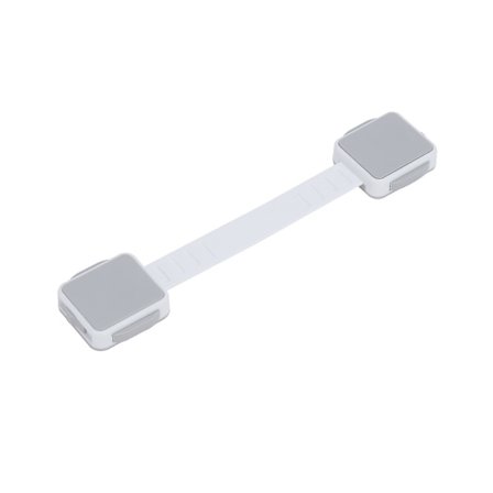 Baby Skuffe Lås Børnelås Beskyttelse Anti-klem Hånd Multifunktion Baby Anti-åben Køleskabsskab Dør Lås (3 stk, Grå)