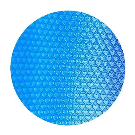 Kærlighed swimmingpool isoleringsfilm boblefilm swimmingpool dækken rund 8 fod - (vakuumemballage)