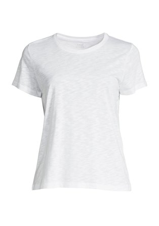 Casall Soft Texture Tee White 36, Tøj & Bolig, Træningstøj, Træningsbluser